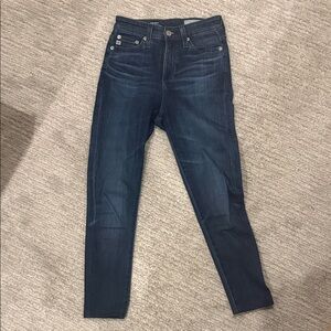 Brand New AG Adriano Goldschmied Dark Indigo Skinny Jeans